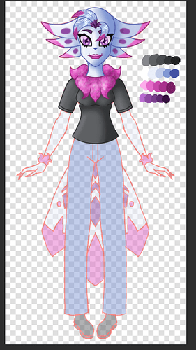 WIP of Bex the Peacock