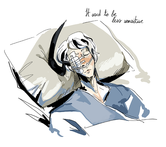 It used to be less sensitive